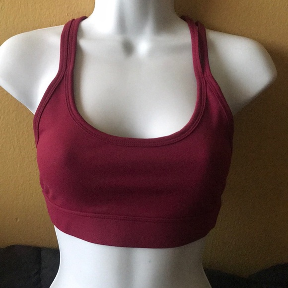 Deep pink dry fit sports bra - Picture 2 of 8